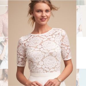 ANTHROPOLOGIE: BHLDN WEDDING COLLECTION WHITE